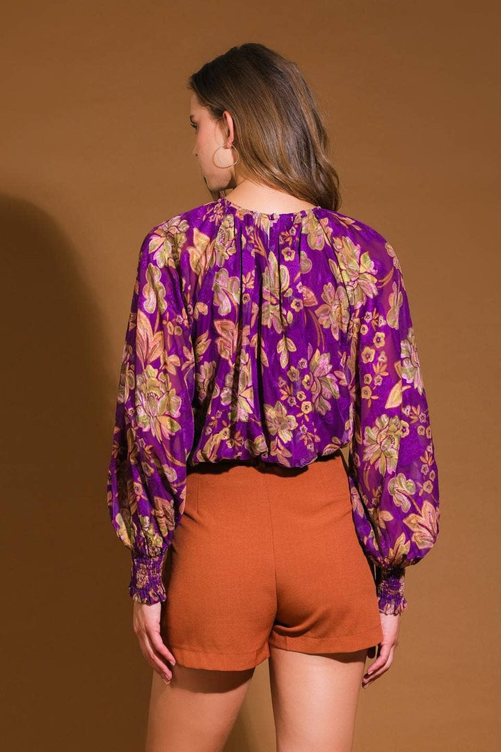 The Marlowe Floral Blouse