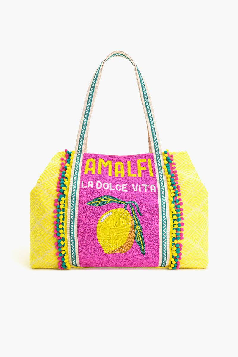 Amalfi Beaded Tote - America & Beyond