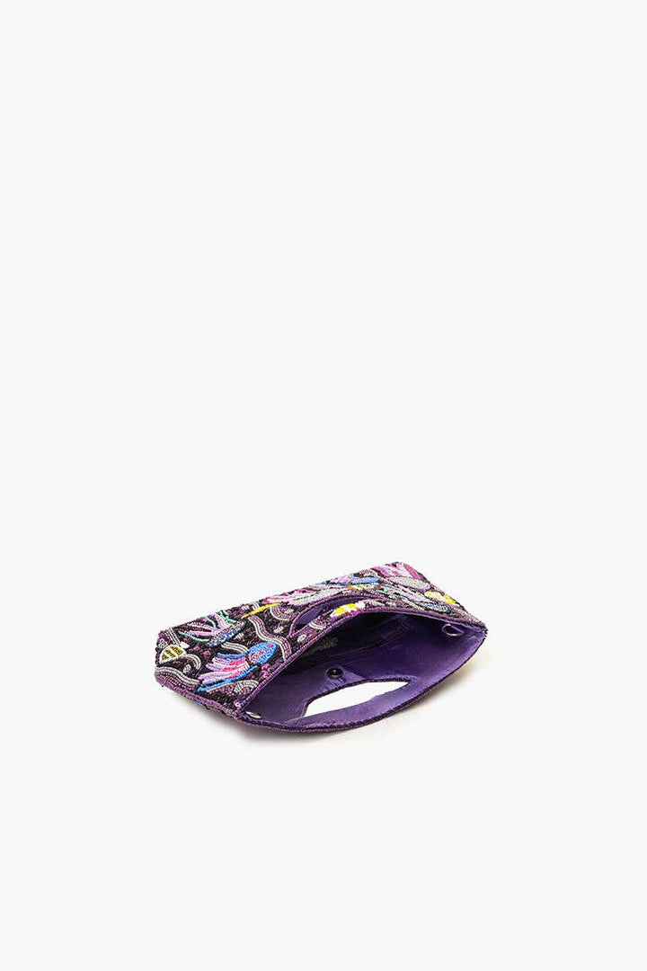 Jelly Fish Beaded Handheld Clutch - America & Beyond