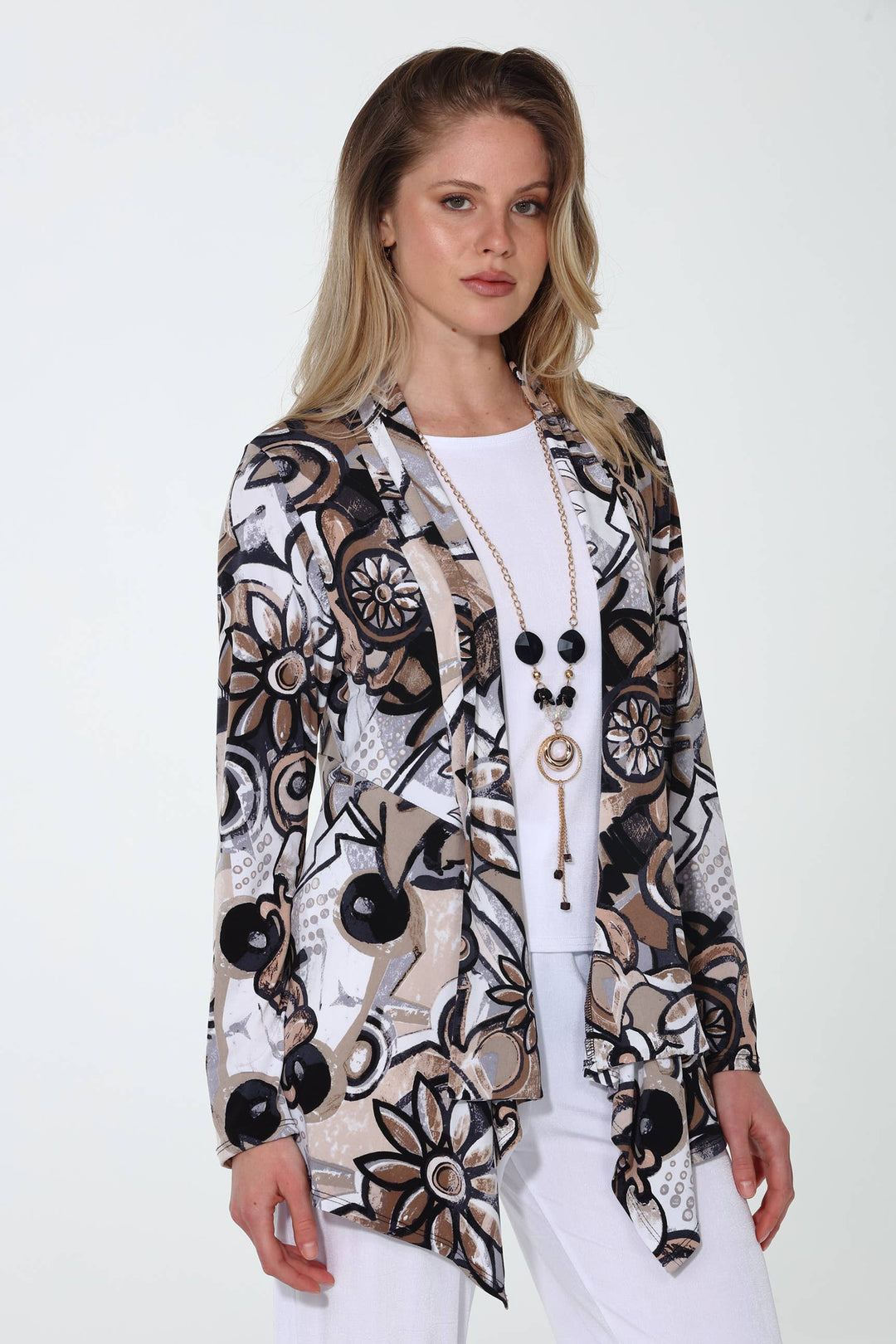 Milan Drape Jacket – Voyage Collection