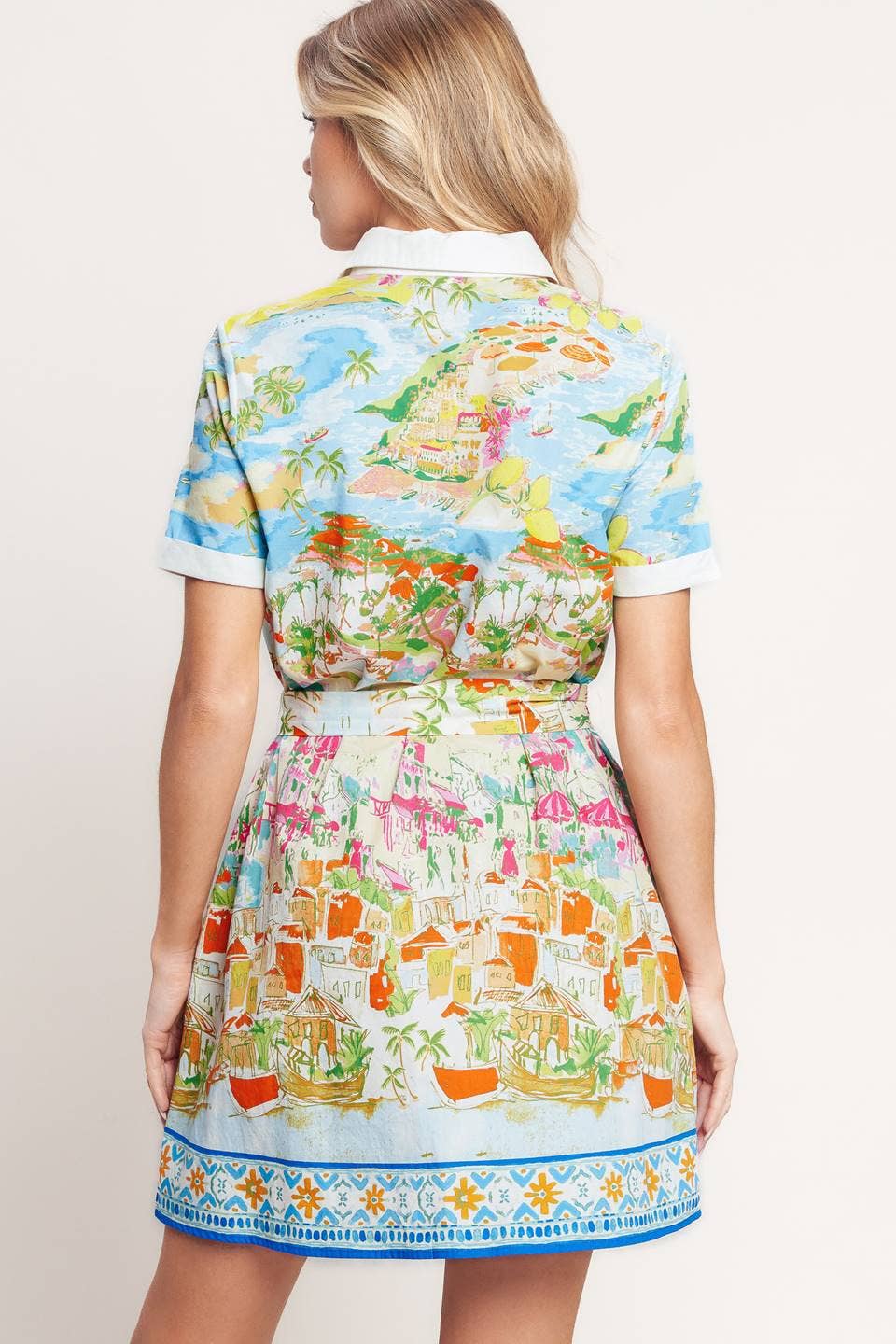 The Riviera Postcard Dress
