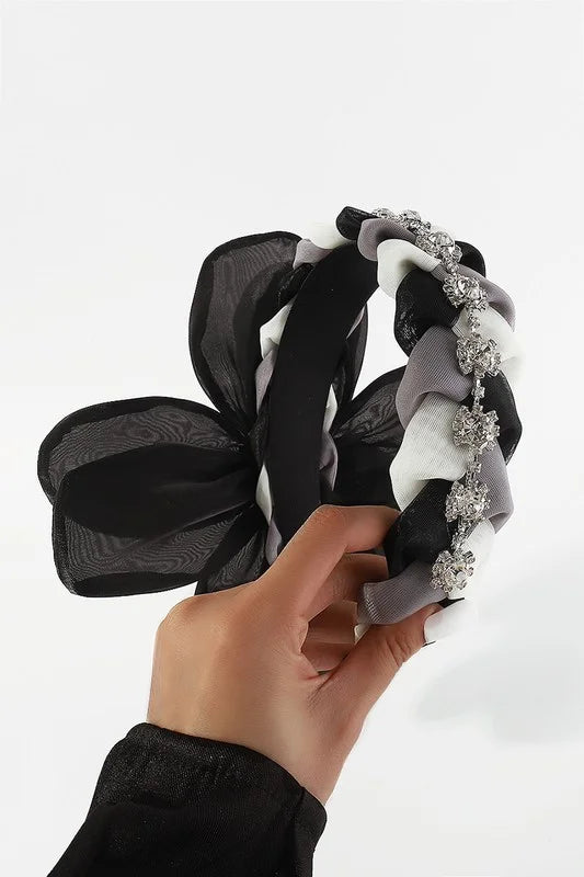 Flower & Bling Headband