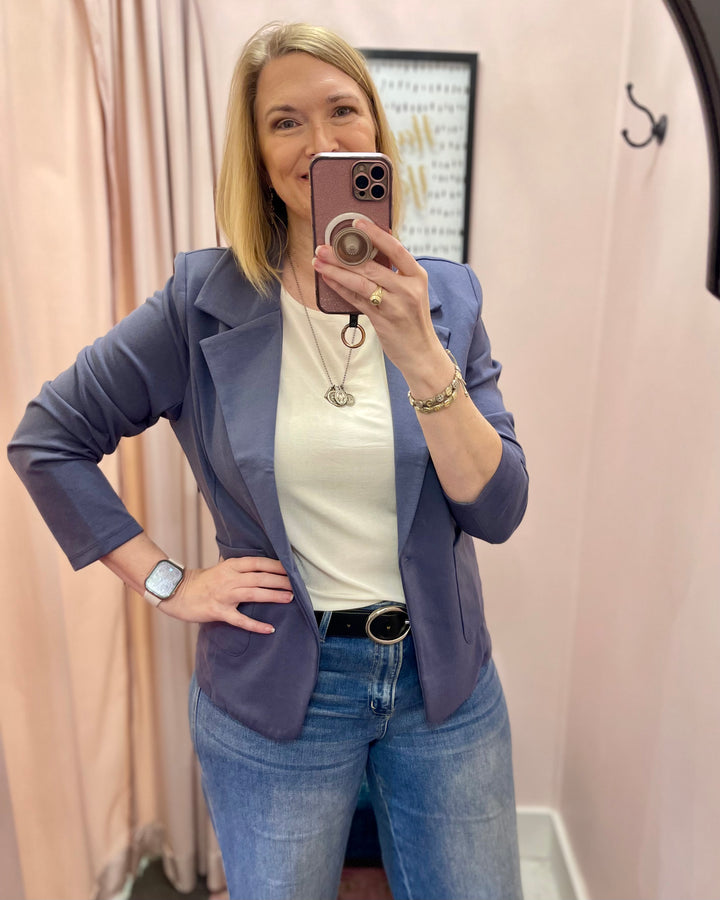 The City Blazer in French Blue