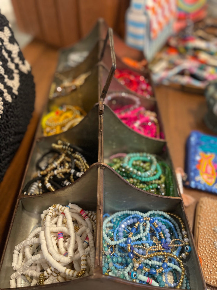 Mix & Match Beaded Bracelet Stack – Set of 3