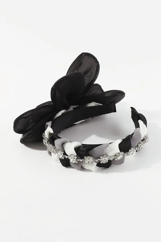 Flower & Bling Headband