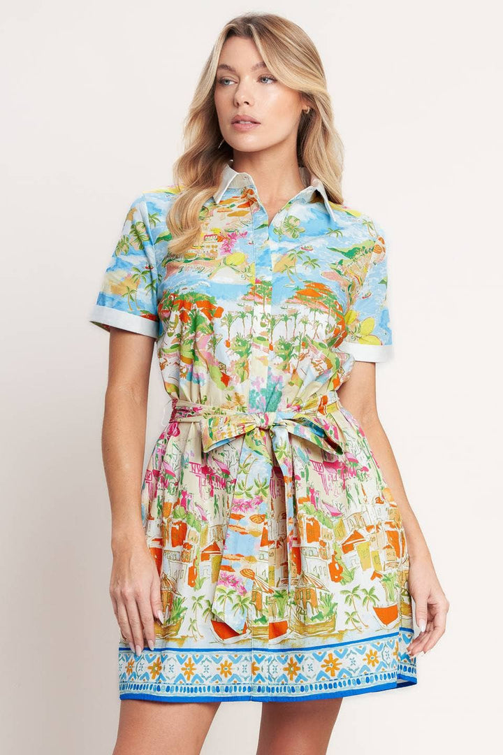 The Riviera Postcard Dress