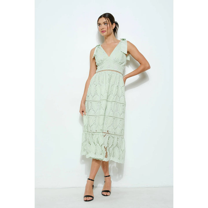 The Willow Lace Midi Dress