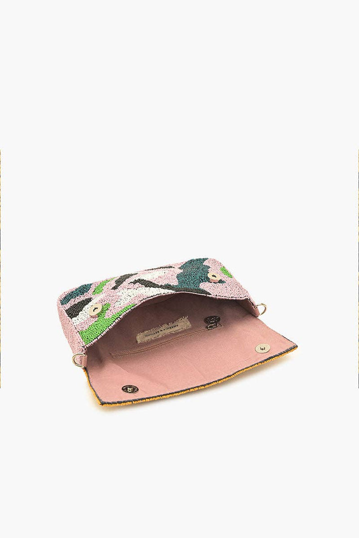 Mixed Animal Beaded Shoulder Bag - America & Beyond