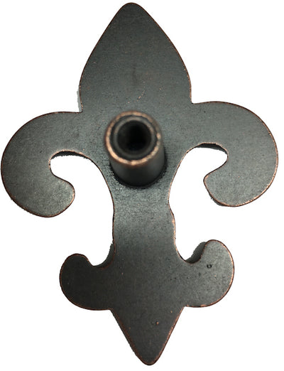 Fleur-de-Lis Oil Rubbed Bronze Knob - New Orleans Knob