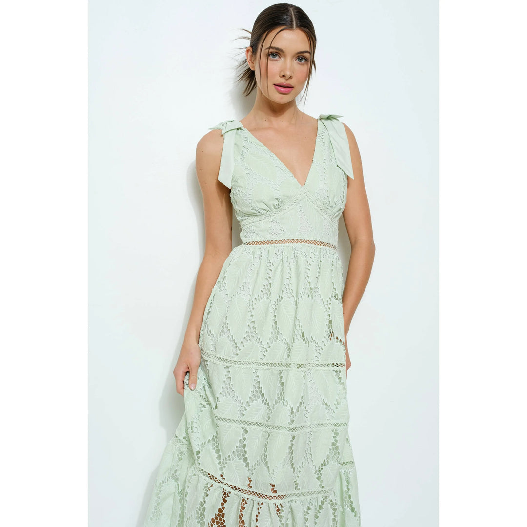 The Willow Lace Midi Dress