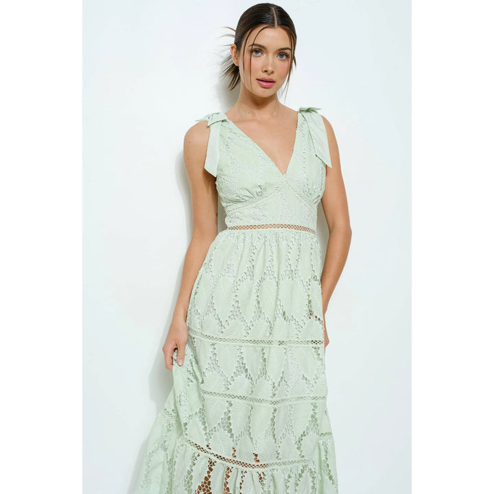 The Willow Lace Midi Dress