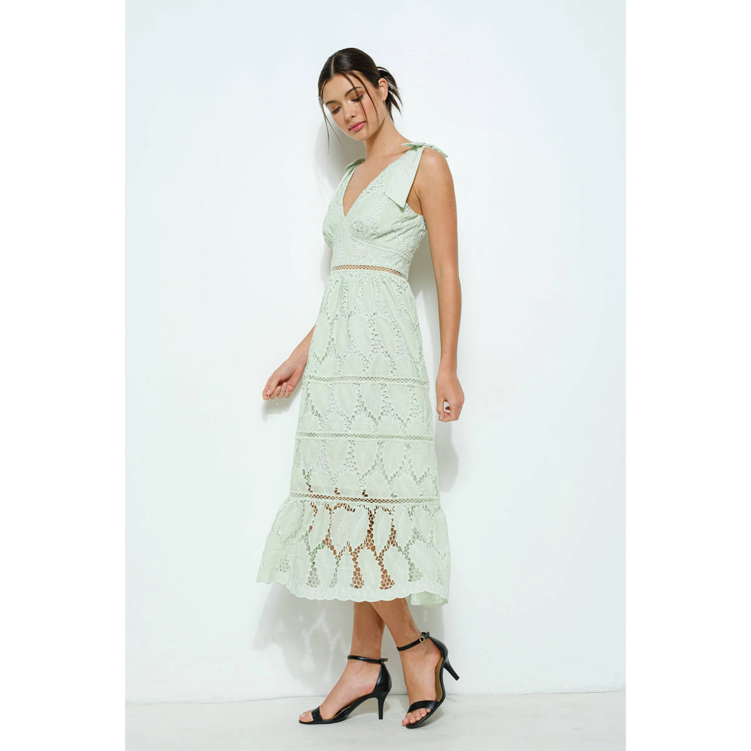 The Willow Lace Midi Dress