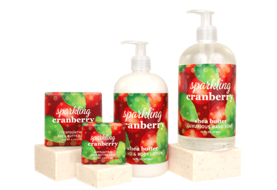 Sparkling Cranberry Spa Product