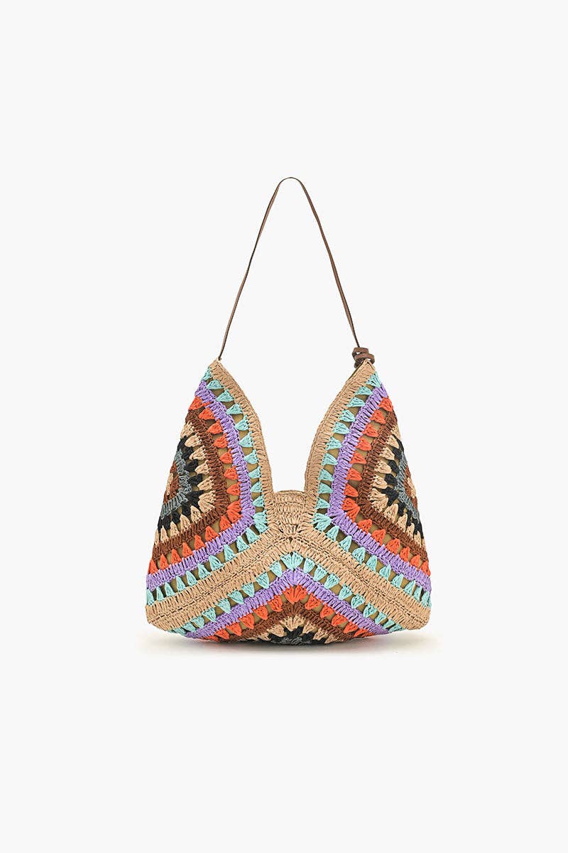 Raffia Hobo Bag - America & Beyond