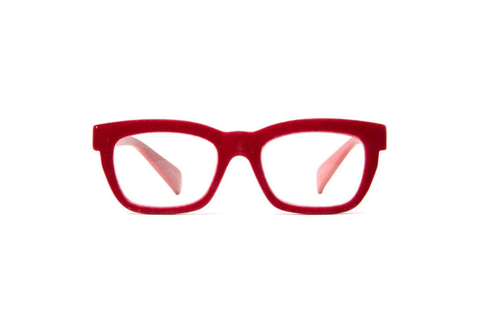 Dubai Red Velvet Unisex Reading Glasses - eyejets