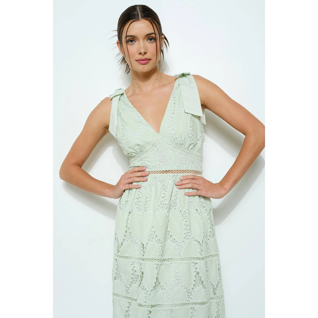 The Willow Lace Midi Dress