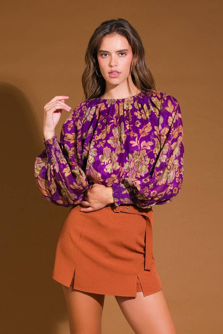 The Marlowe Floral Blouse