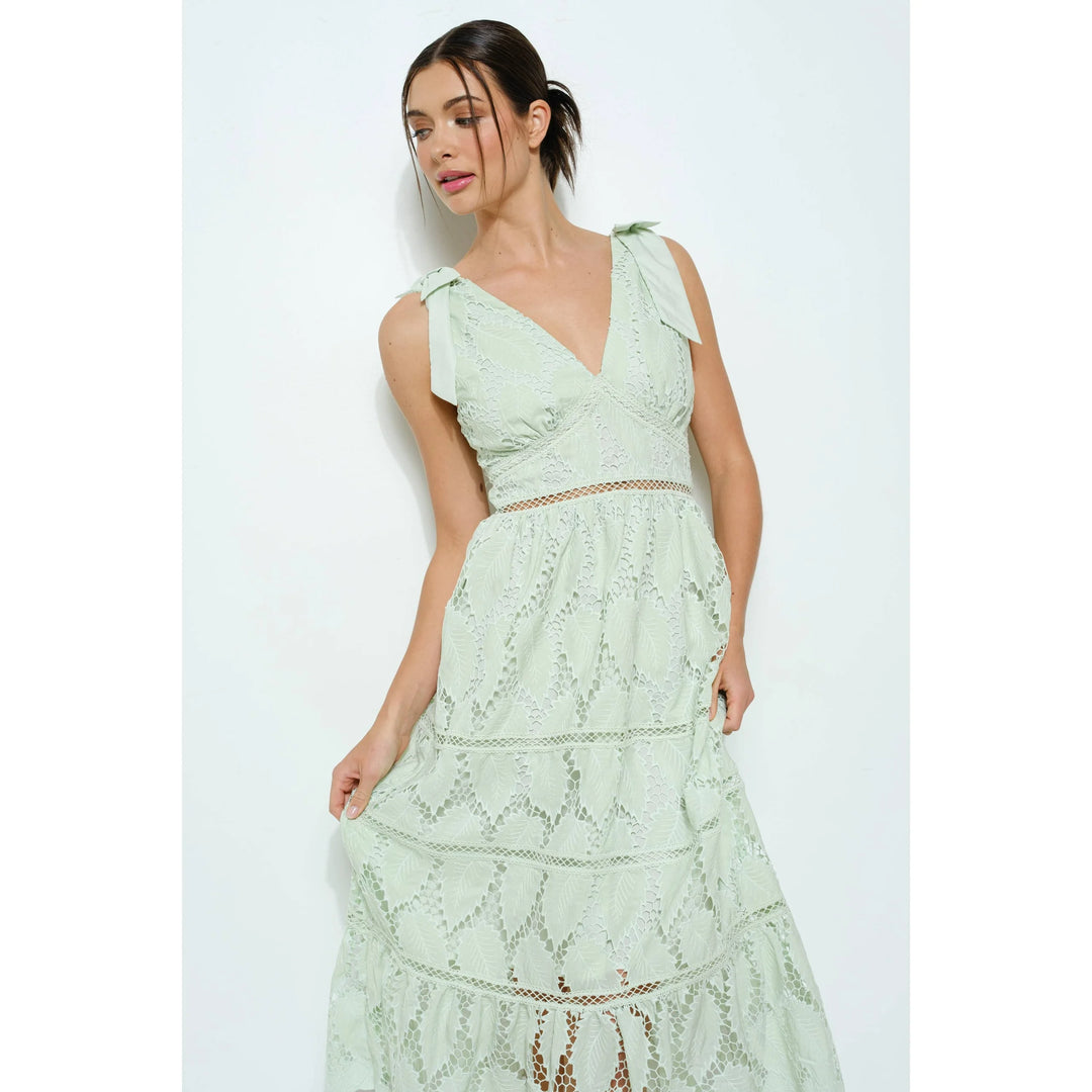 The Willow Lace Midi Dress