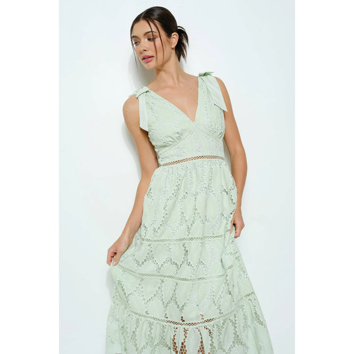 The Willow Lace Midi Dress