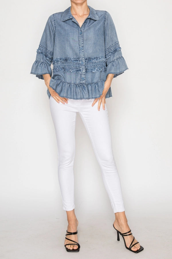The Briar Ruffle Jacket