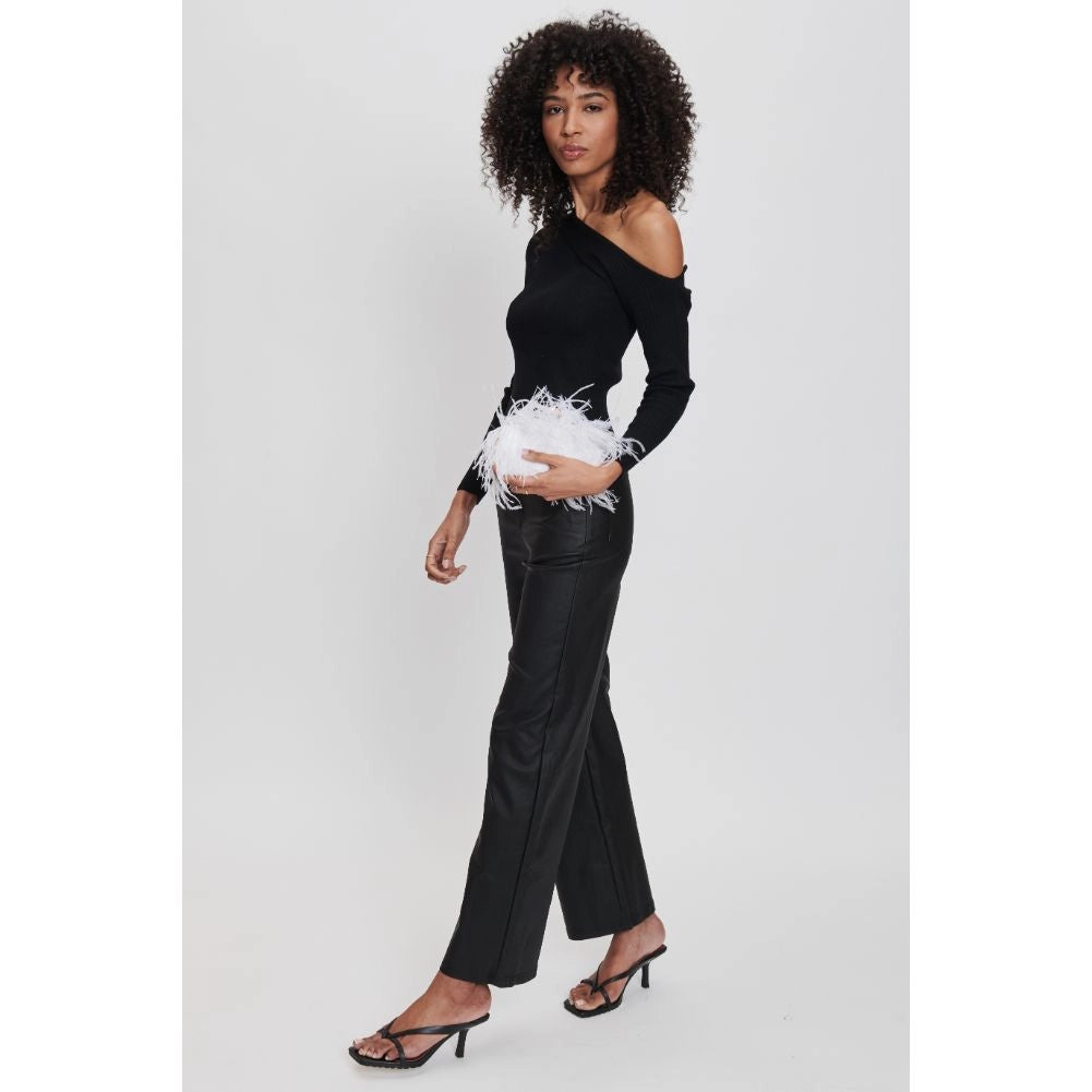 The Va-Va-Voom Clutch in White
