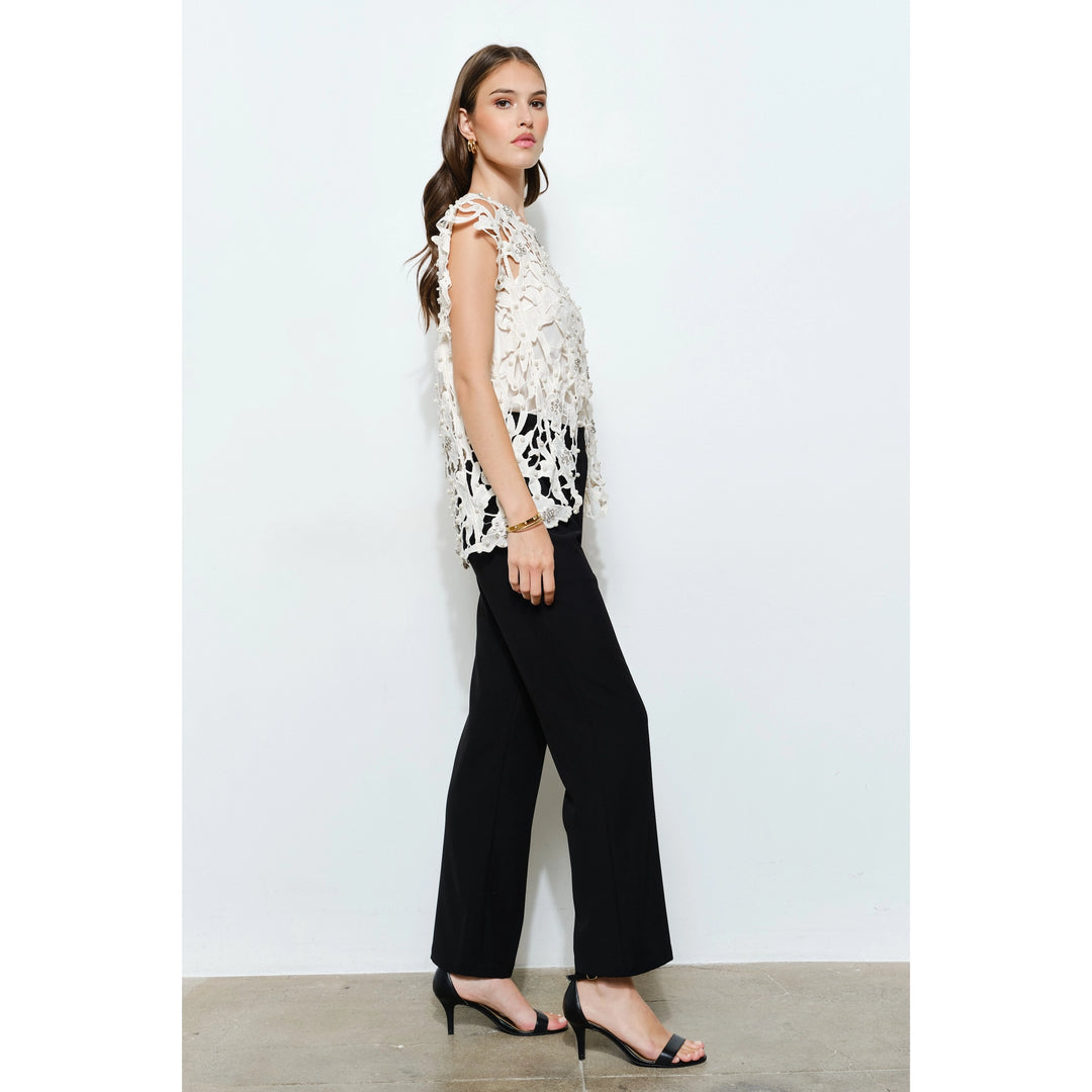 The Evening Muse Lace Top