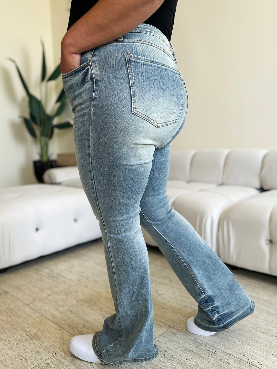 High Waist Flare Jeans Judy Blue