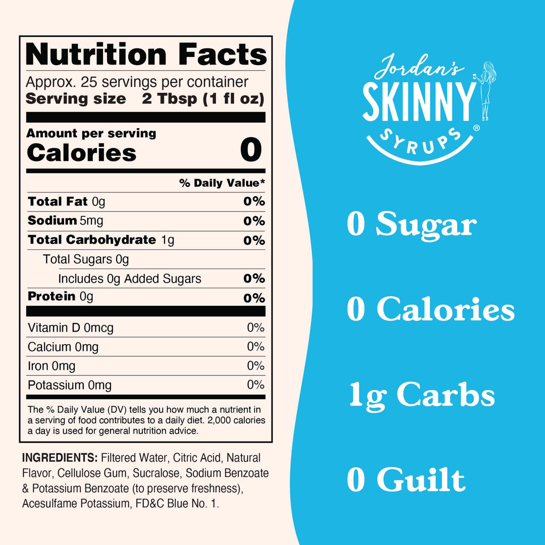 Genie Syrup - Jordan's Skinny Mixes - Sugar Free