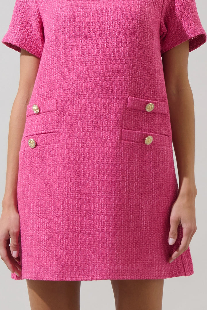 The Amélie Tweed Mini Dress