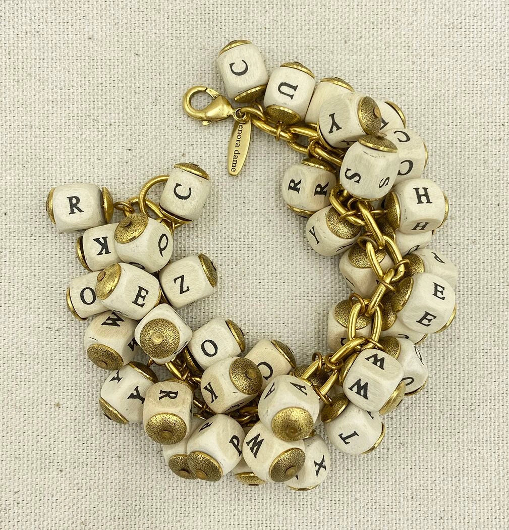 The Alphabet Bracelet - Lenora Dame