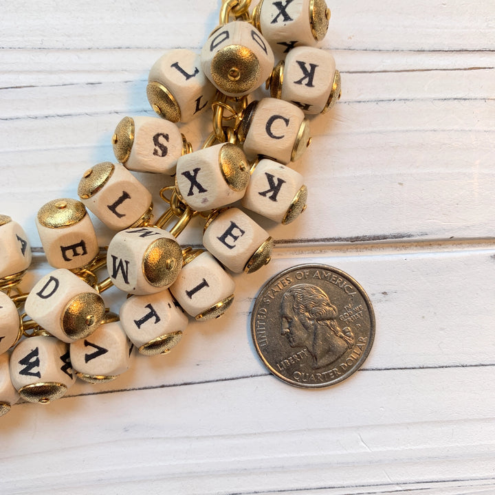 The Alphabet Necklace - Lenora Dame