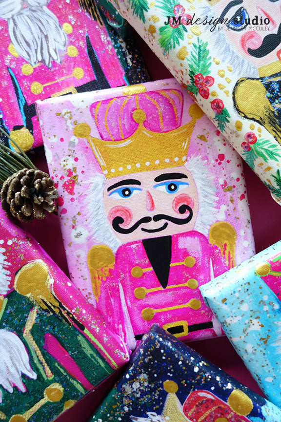 5x7 Nutcracker Canvas Art