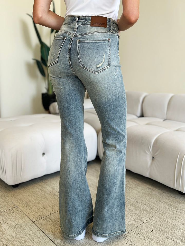 High Waist Flare Jeans Judy Blue