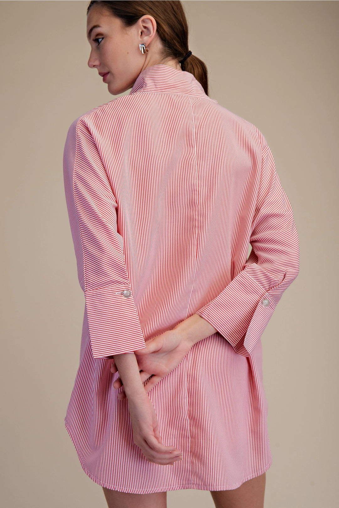 The Parisian Pinstripe Tunic