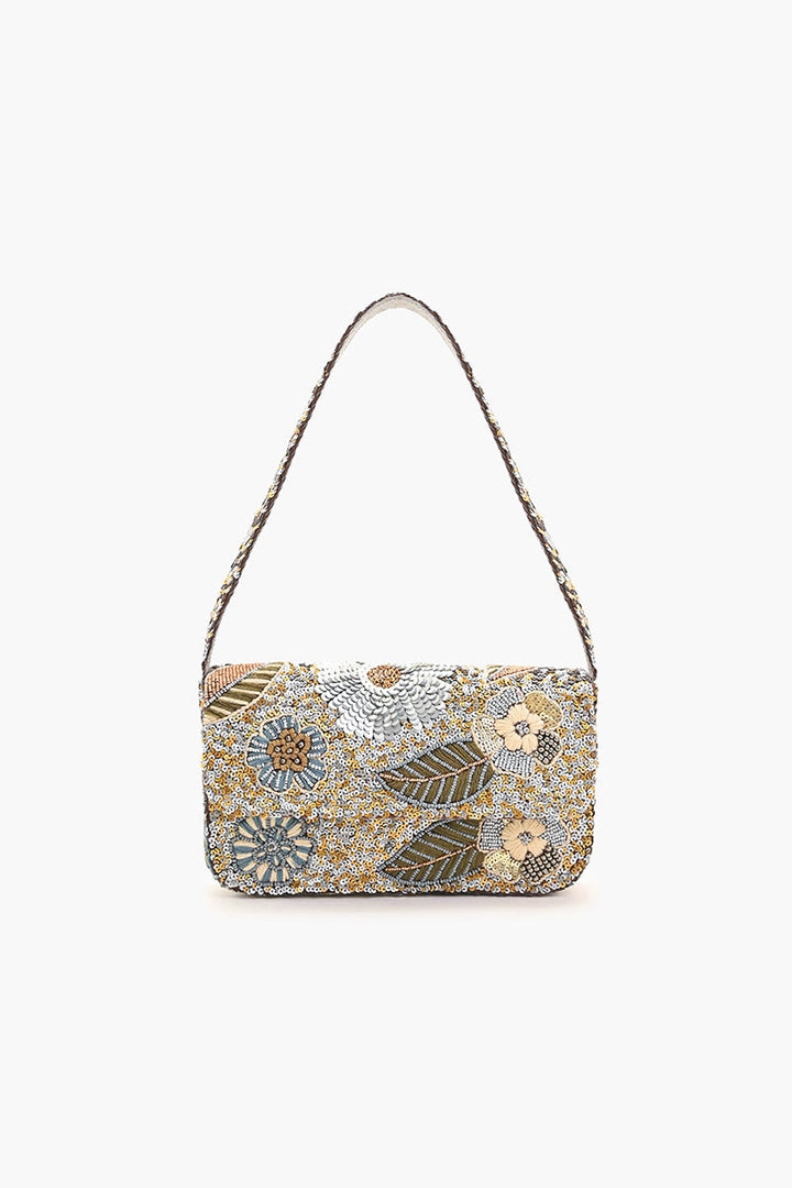 Golden Hour Shimmer Shoulder Bag - America & Beyond