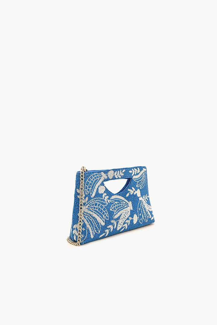 Blue-Nana Beaded Handbag - America & Beyond