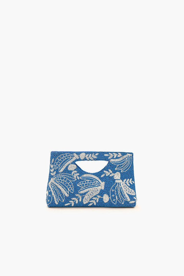 Blue-Nana Beaded Handbag - America & Beyond