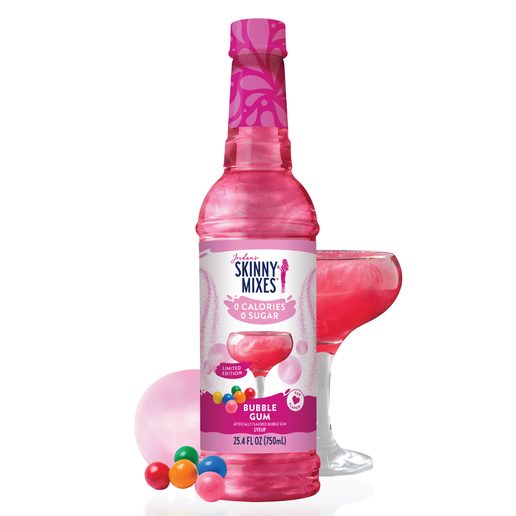 Bubble Gum Syrup Sugar Free - Limited Time Offer - Jordan's Skinny Mixes