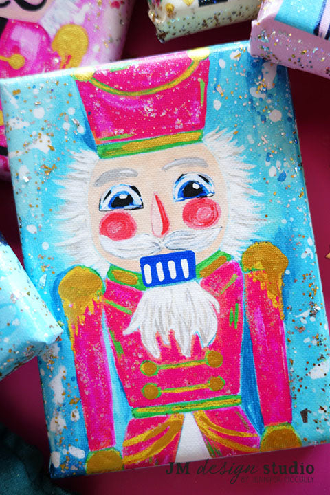 5x7 Nutcracker Canvas Art