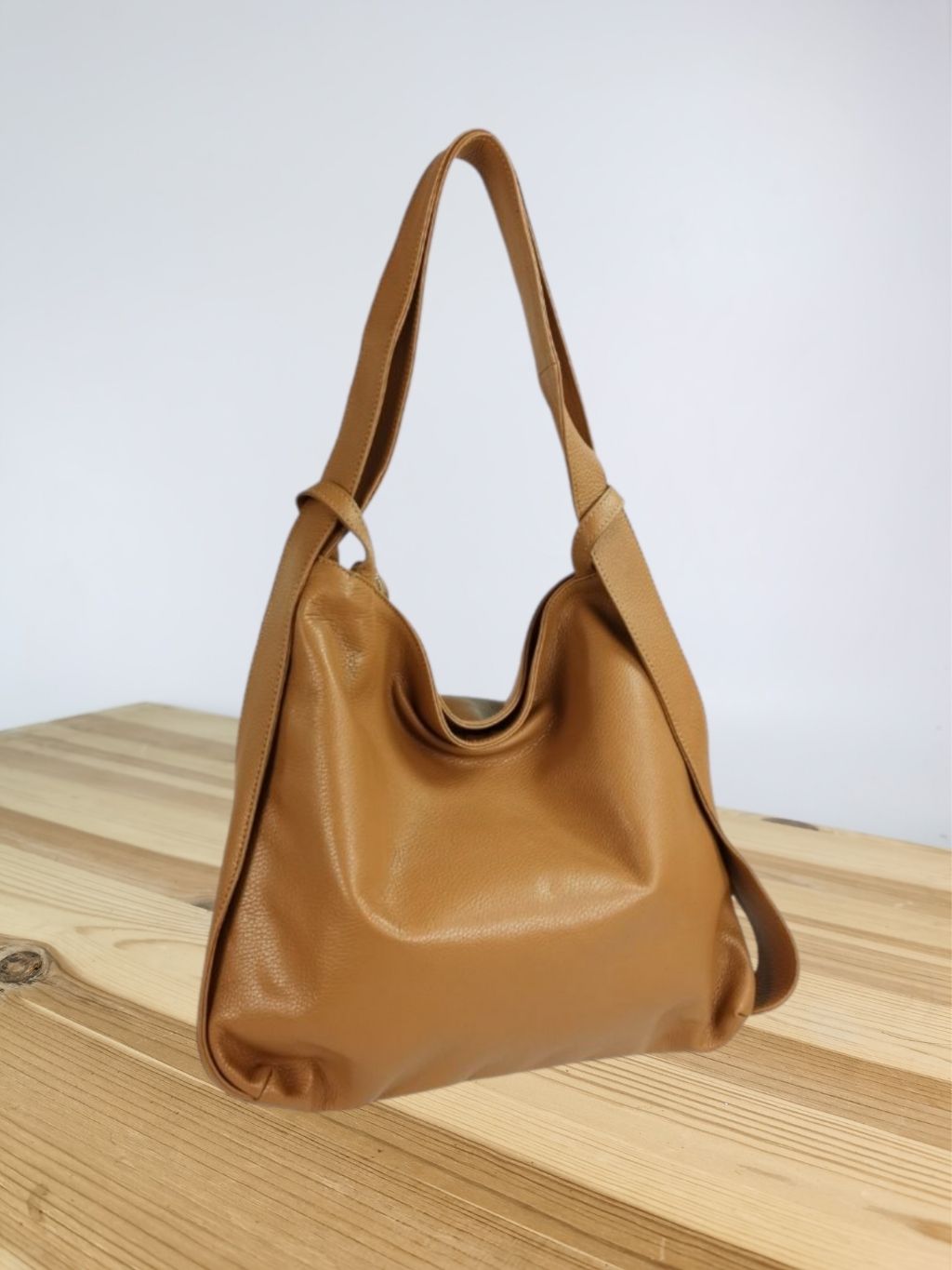 Caramella Leather Convertible Bag