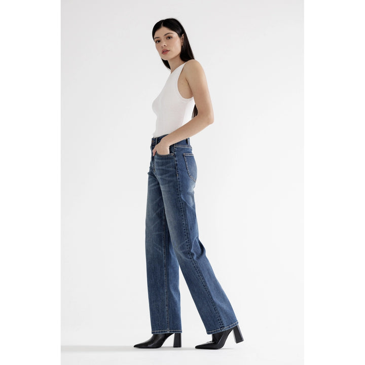 The Metropolitan Straight Jean - Mica Denim