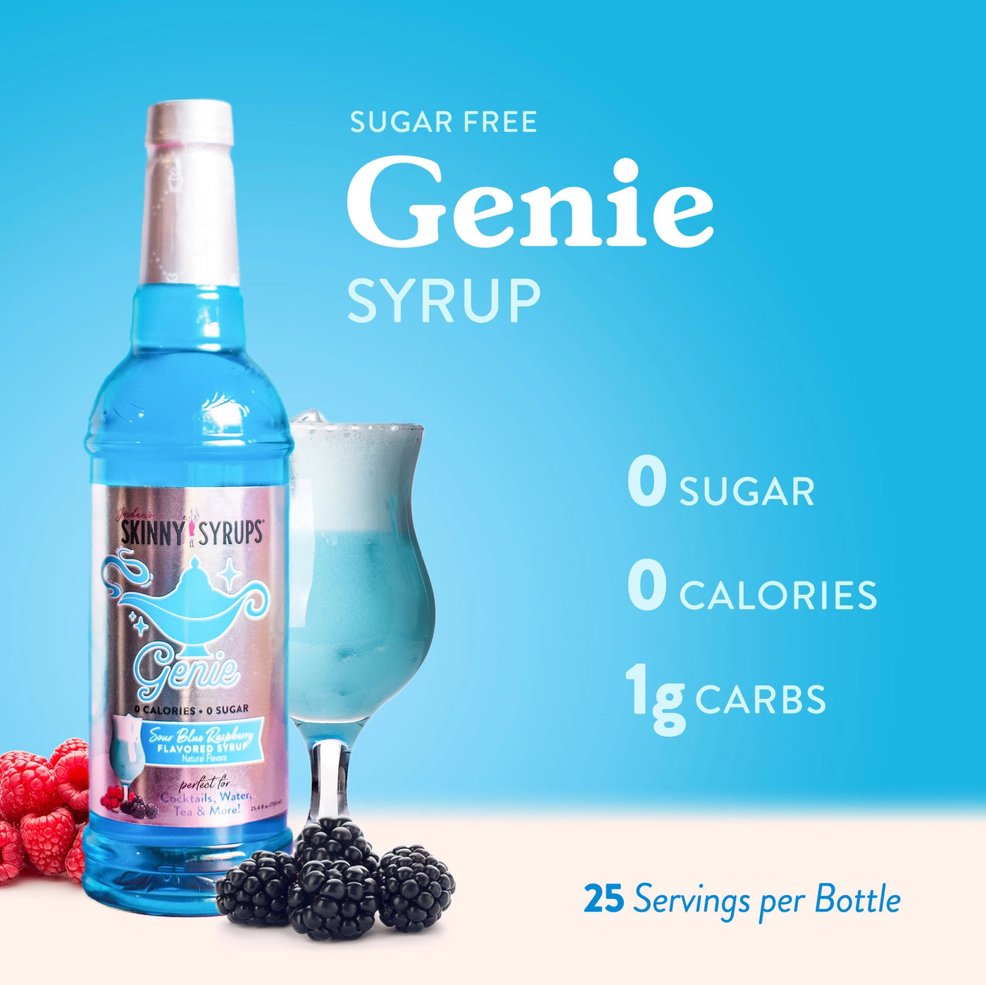 Genie Syrup - Jordan's Skinny Mixes - Sugar Free