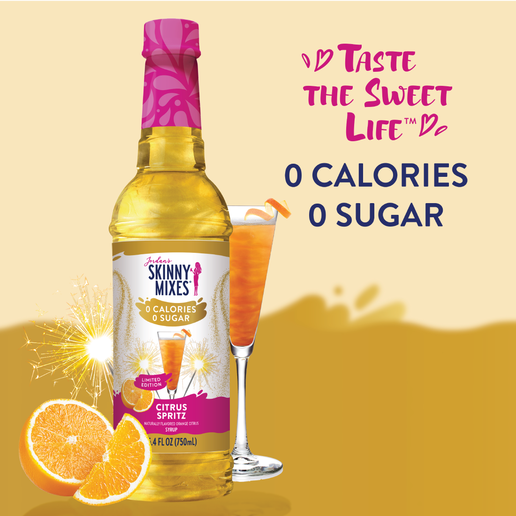 Citrus Spritz Syrup Sugar Free - Limited Time Offer - Jordan's Skinny Mixes