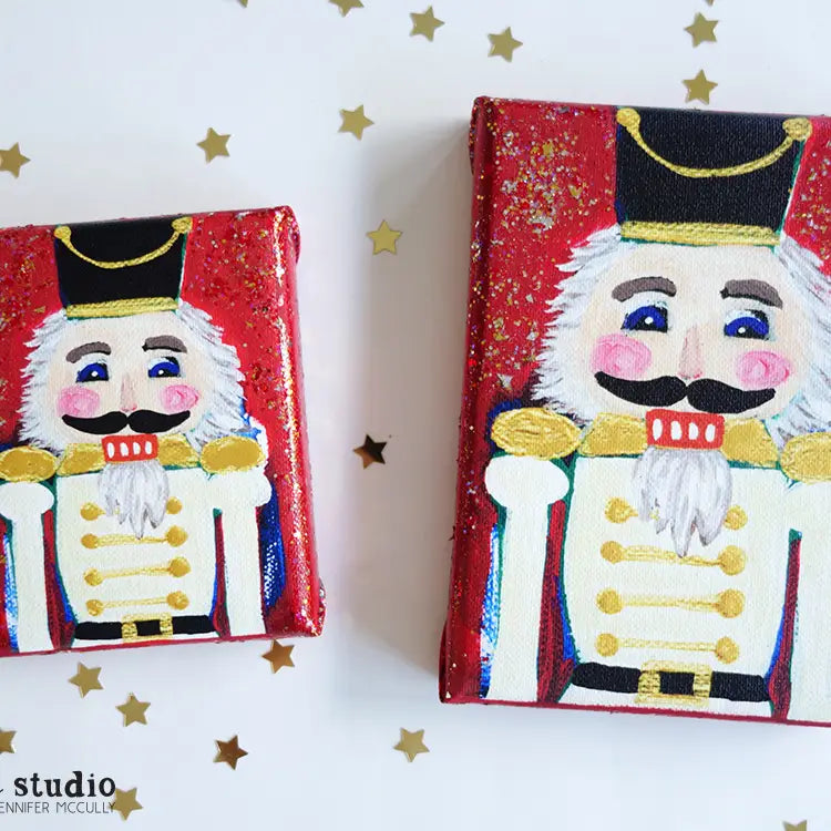 5x7 Nutcracker Canvas Art