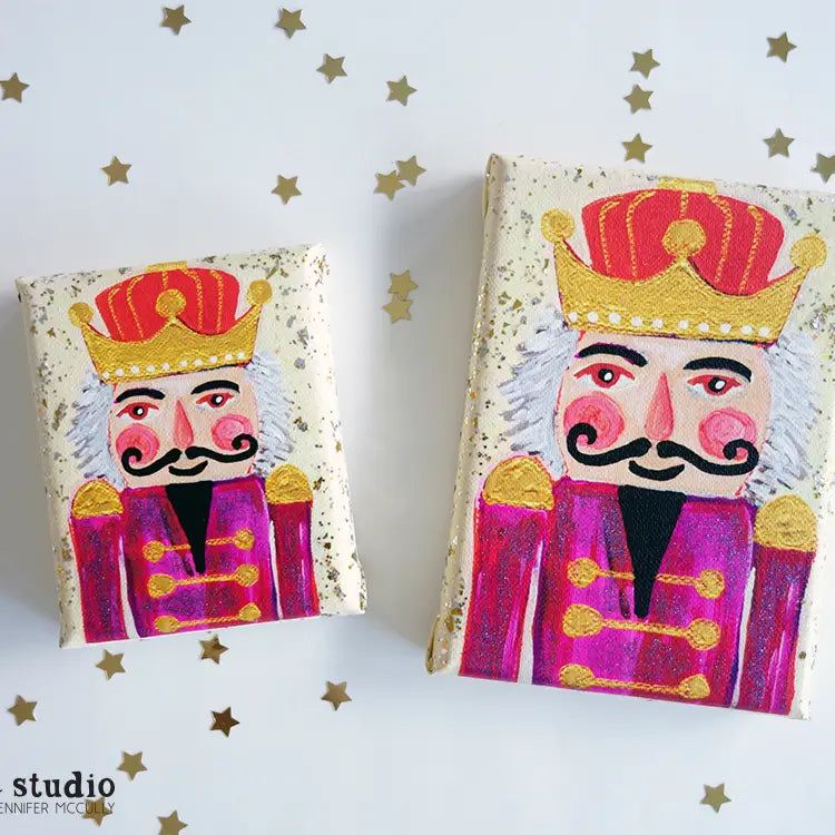 5x7 Nutcracker Canvas Art