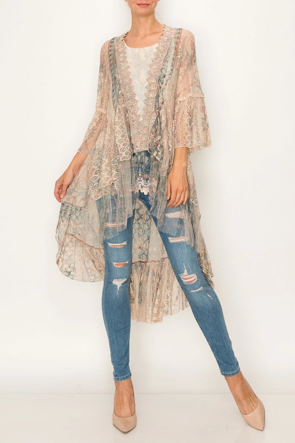 The Heirloom Lace Duster