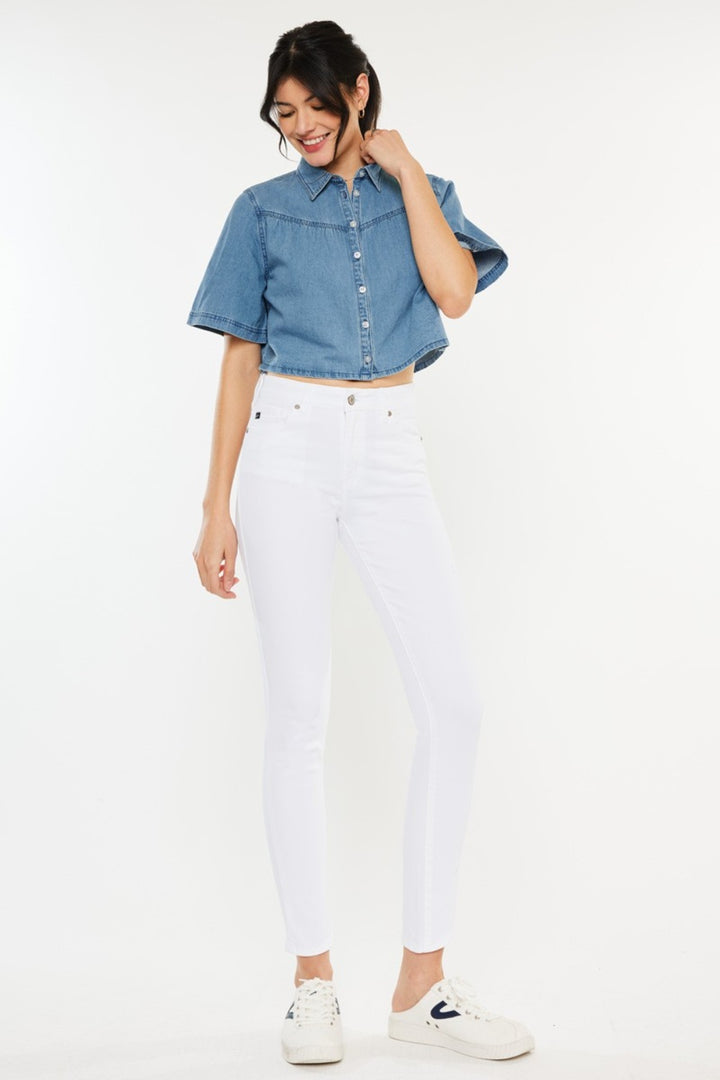 Cassiopeia High Rise Ankle Skinny Jeans Kancan