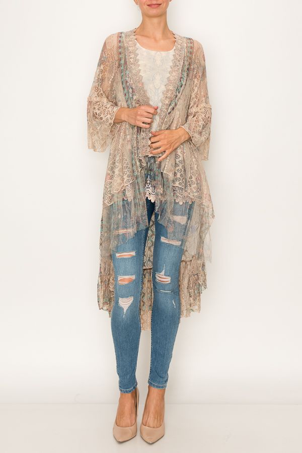 The Heirloom Lace Duster