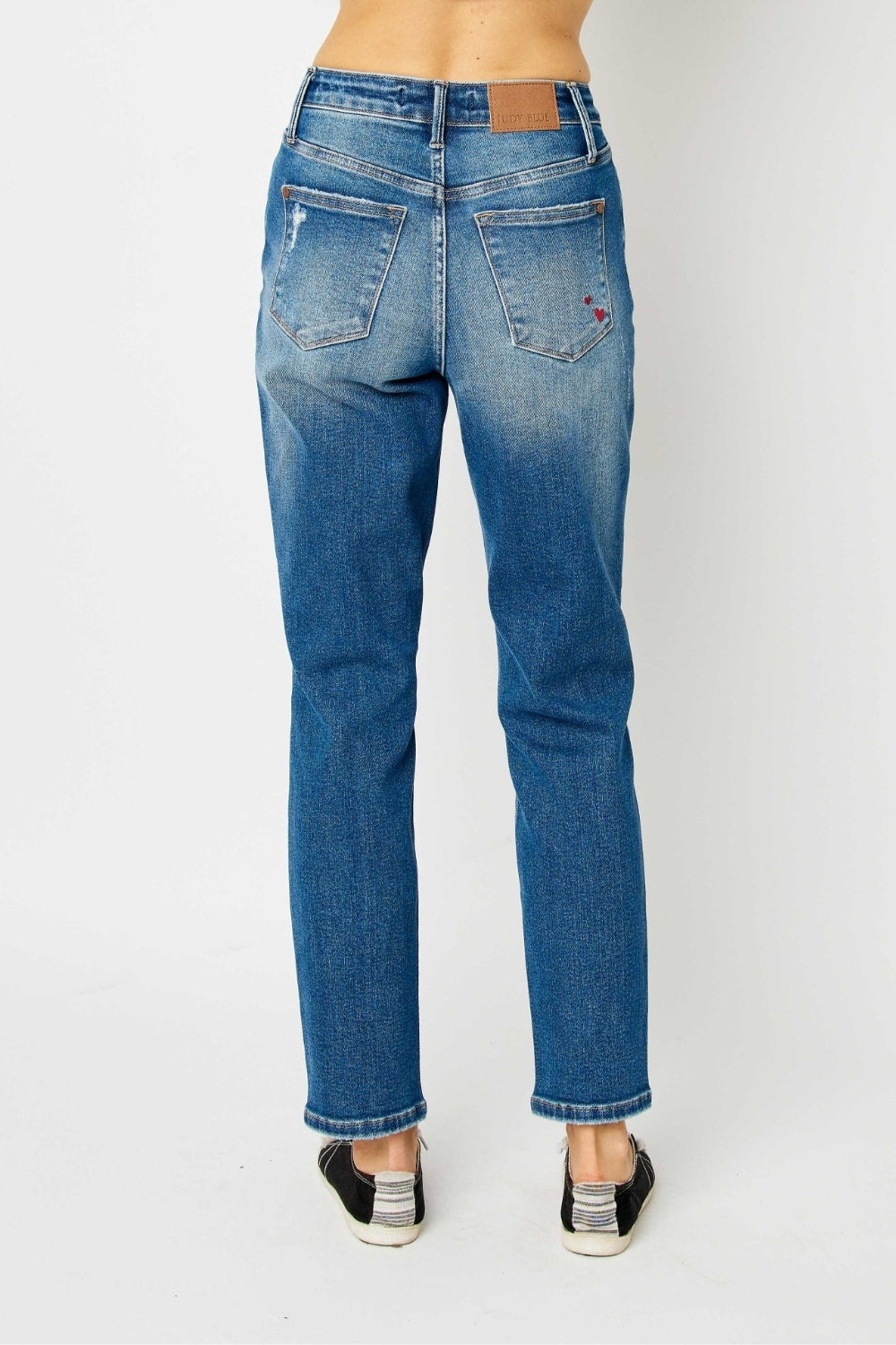 Gina Distressed Slim Jeans Judy Blue