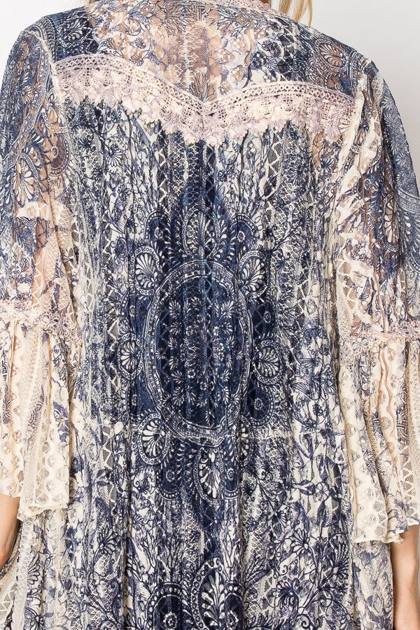 Ethereal Lace Kimono